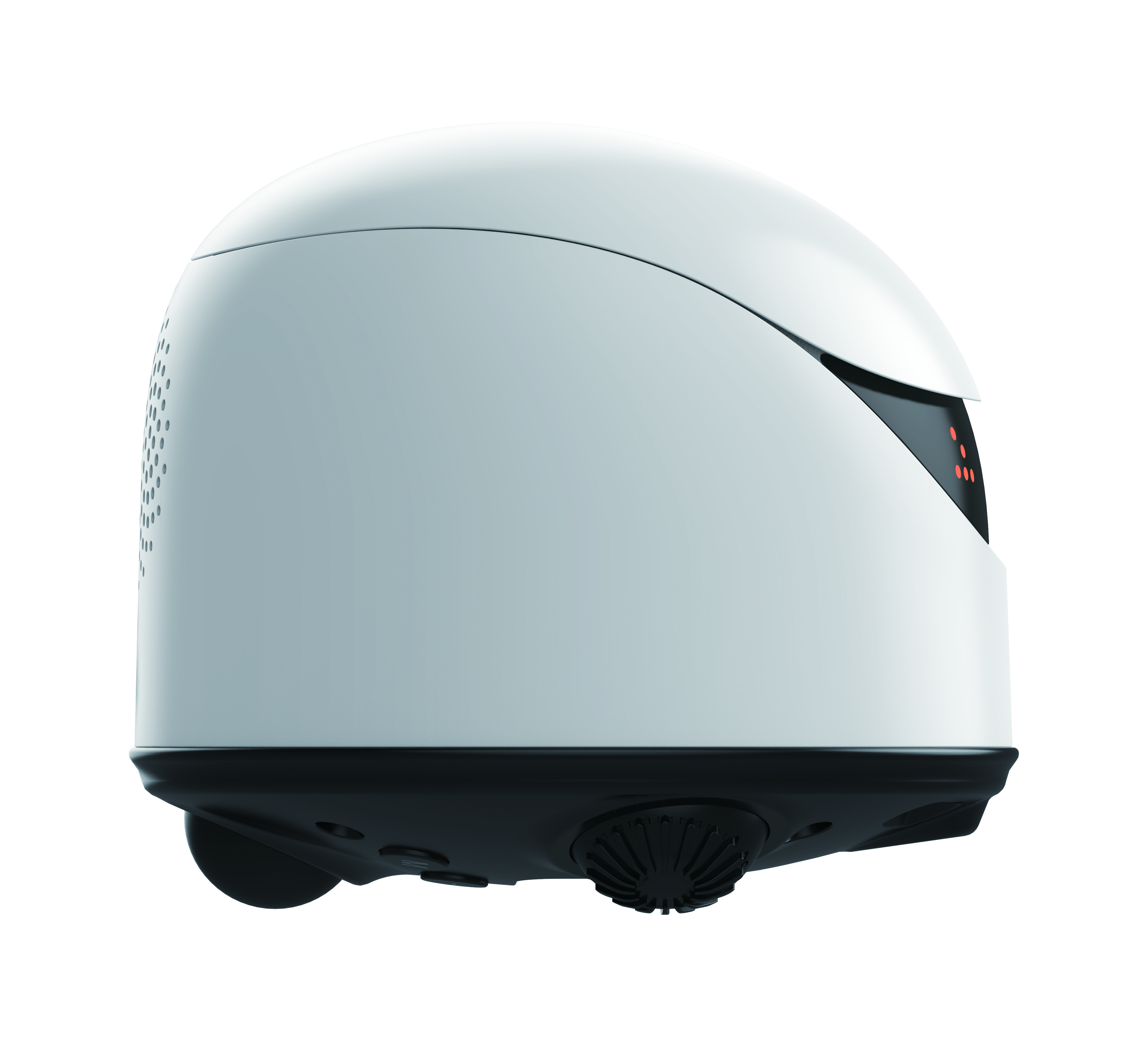 Educational robot hardware prototype side view